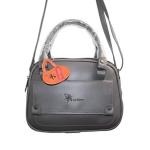 Women’s Small Grey Handbag with Sling Strap – Mini Everyday Shoulder Bag