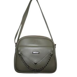 ANIJU ENTERPRISESWomen Olive Green PU Leather Handbag for Girls & Ladies