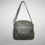 ANIJU ENTERPRISESWomen Olive Green PU Leather Handbag for Girls & Ladies