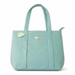 Mint Green Classic Tote Bag | Stylish Women’s Daily Use Handbag