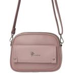 Women’s Small Dark Red Sling Handbag with Top Handles – Lightweight Daily Purse