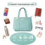 Mint Green Classic Tote Bag | Stylish Women’s Daily Use Handbag