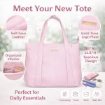 Medium–Large Everyday Tote Bag with Dual Handles | Stylish Daily Use Women’s Handbag