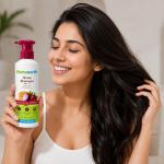 Memaearth Onion Shampoo for Hair Fall Control with Onion & Plant Keratin, Paraben & SLS Free, For All Hair Types, 250 ml