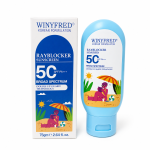 Winyfred Rayblocker Sunscreen SPF 50 PA+++ | Broad Spectrum UVA UVB Protection | Lightweight Non Greasy No White Cast | Korean Formula | Daily Use for Men & Women (75g)