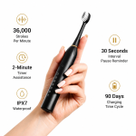 Electric Toothbrush for Adults | Sonic Toothbrush with 6 Cleaning Modes | Rechargeable with 60-Day Battery Backup | 4 Brush Heads | IPX7 Waterproof Automatic Tooth Brush (Multi Color)