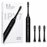 Electric Toothbrush for Adults | Sonic Toothbrush with 6 Cleaning Modes | Rechargeable with 60-Day Battery Backup | 4 Brush Heads | IPX7 Waterproof Automatic Tooth Brush (Multi Color)