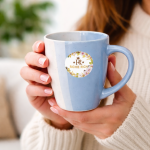 eramic Mug Set of 2 Matching Coffee Cups Premium Ceramic Tea Coffee Mug Set for Home Kitchen Office Stylish Drinking Cups for Tea Coffee Milk Hot Beverages | Blue