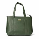 Olive Green Classic Tote Bag | Trendy Women’s Daily Carry Handbag