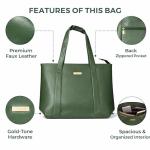 Olive Green Classic Tote Bag | Trendy Women’s Daily Carry Handbag