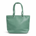 Mint Green Croc-Textured Tote Handbag | Women?s Stylish Shoulder Bag