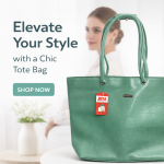 Mint Green Croc-Textured Tote Handbag | Women?s Stylish Shoulder Bag