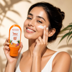 WINYFRED Skin Shield Sunscreen SPF 50 PA+++ with UVA/UVB Protection, Titanium Dioxide & Zinc Oxide Formula, Lightweight Non-Greasy Sunblock Cream for All Skin Types, 75gm
